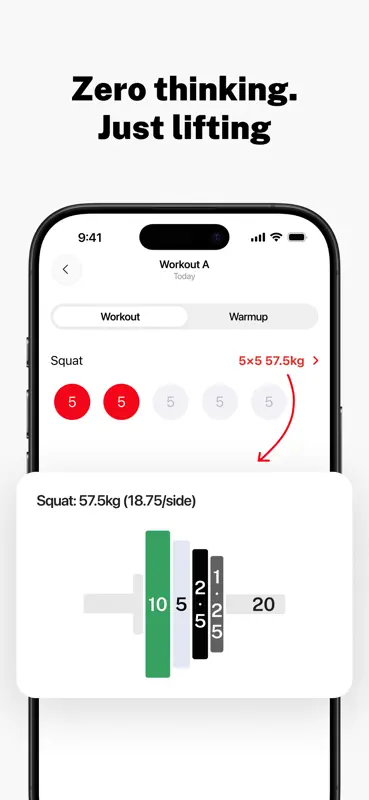 StrongLifts 5x5 Workout Plan screenshot 7 of 10