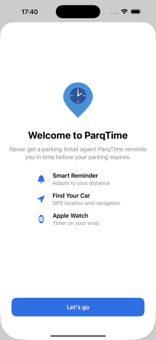 ParqTime - Parking Timer Screenshot 1 of 5