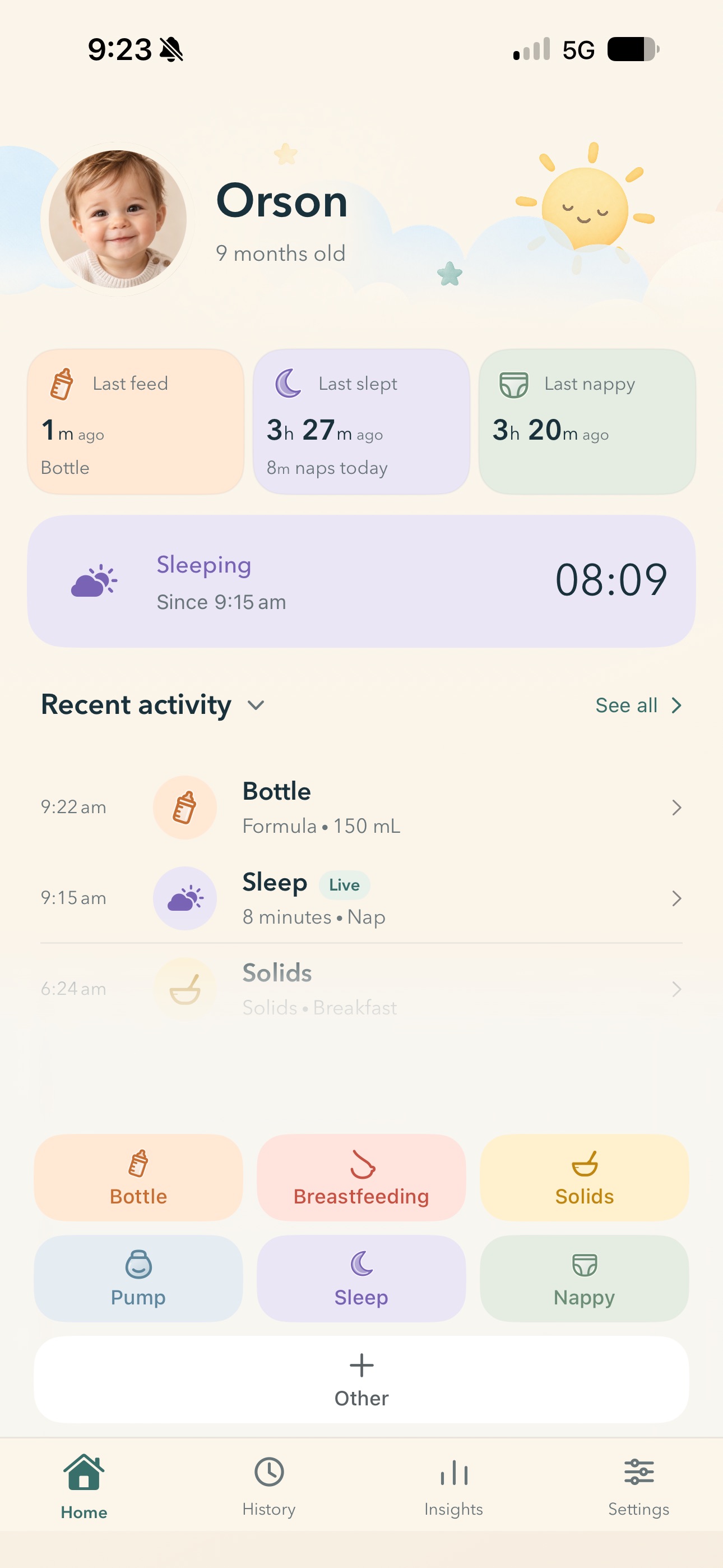 Screenshot 2 of Pepi: Baby Tracker