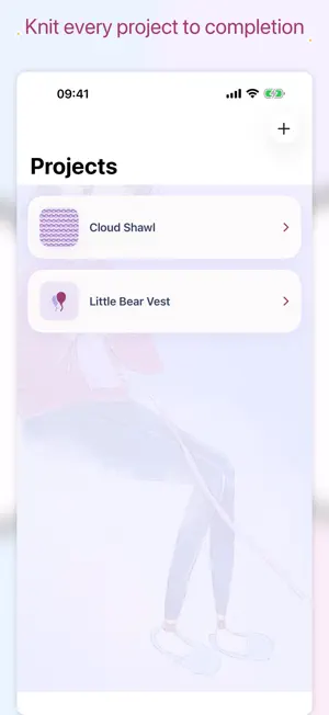 KnitNote: Row Counter & PDF screenshot 1