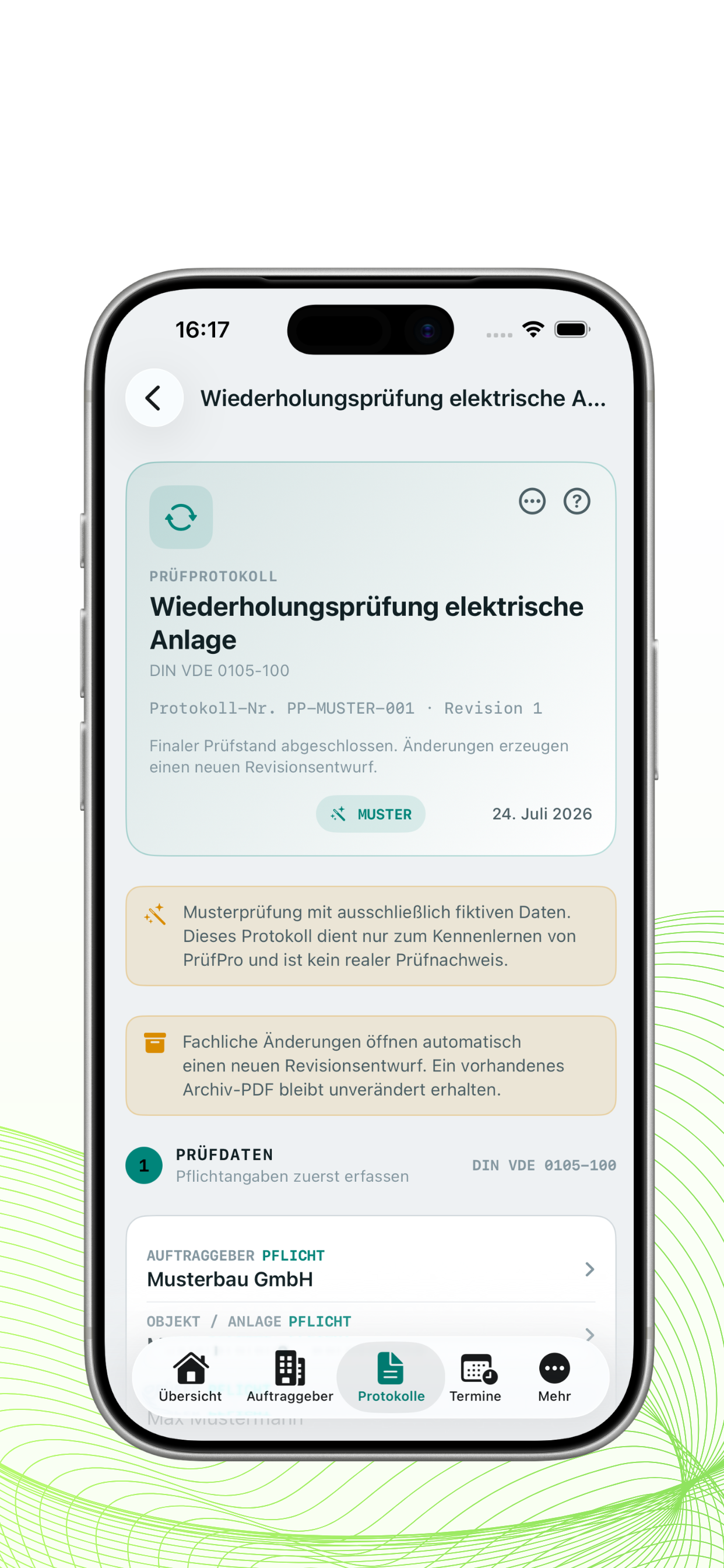 PrüfPro|tokolle screenshot 5