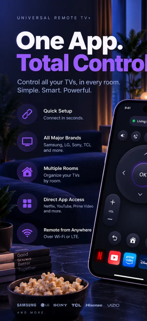 Universal Remote TV+ screenshot