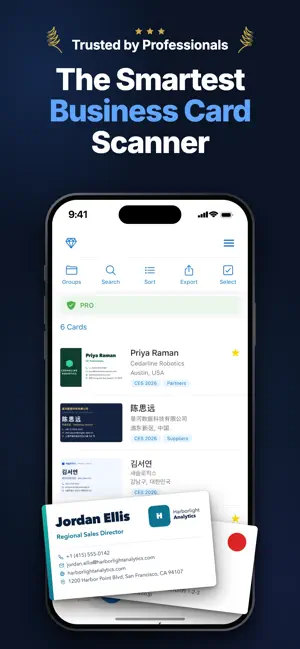 Business Card Scanner - Nexio screenshot 1