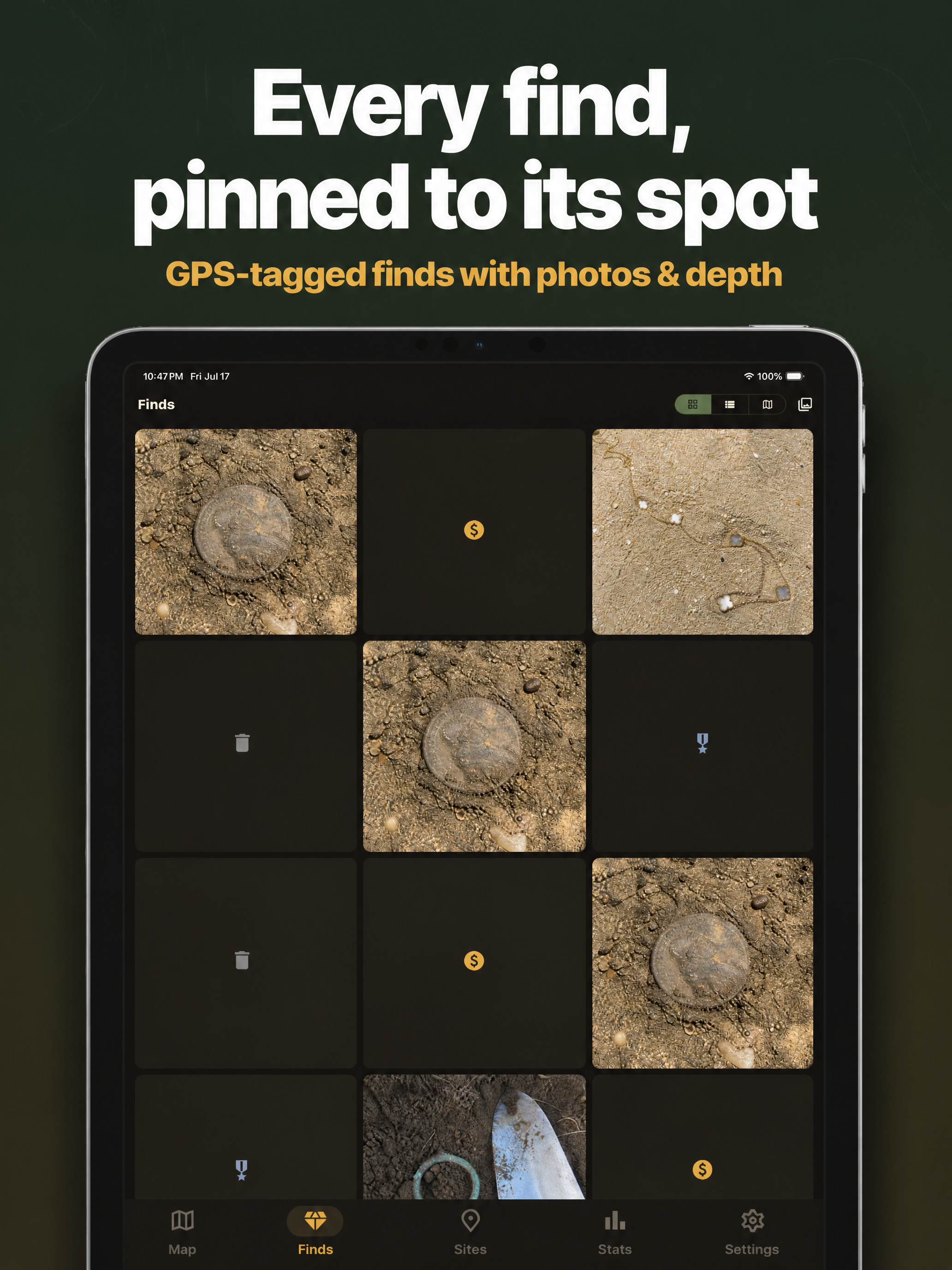 DigMap: Metal Detecting Log screenshot 10