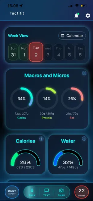 Tactifit screenshot 1