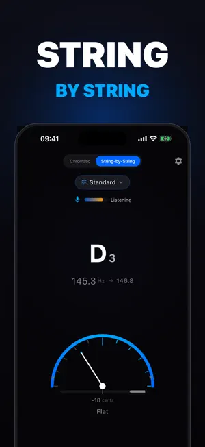 TuneVerse: Guitar & Bass Tuner screenshot 2