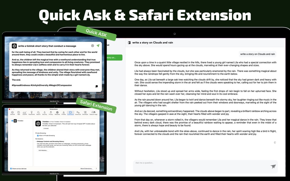 #3. AI ChatBot, Ask AI Assistant (macOS) 게시자: Awais Mobeen