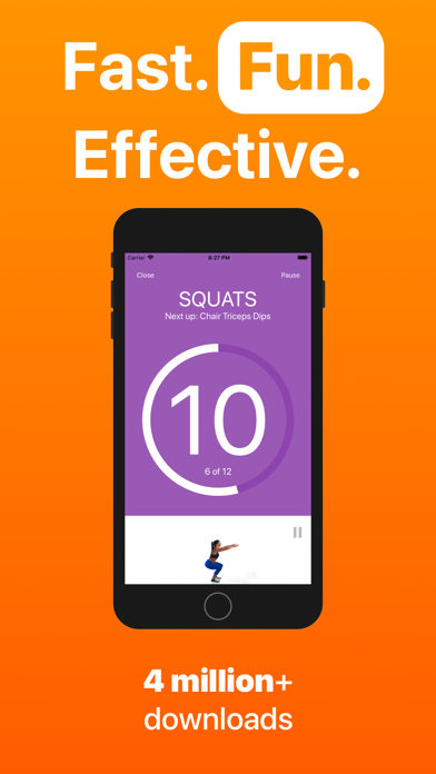 7 Minute Workout Screenshot