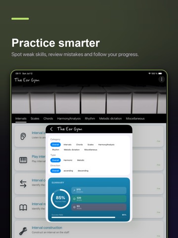 Ear Gym: Ear Training iPad screenshot