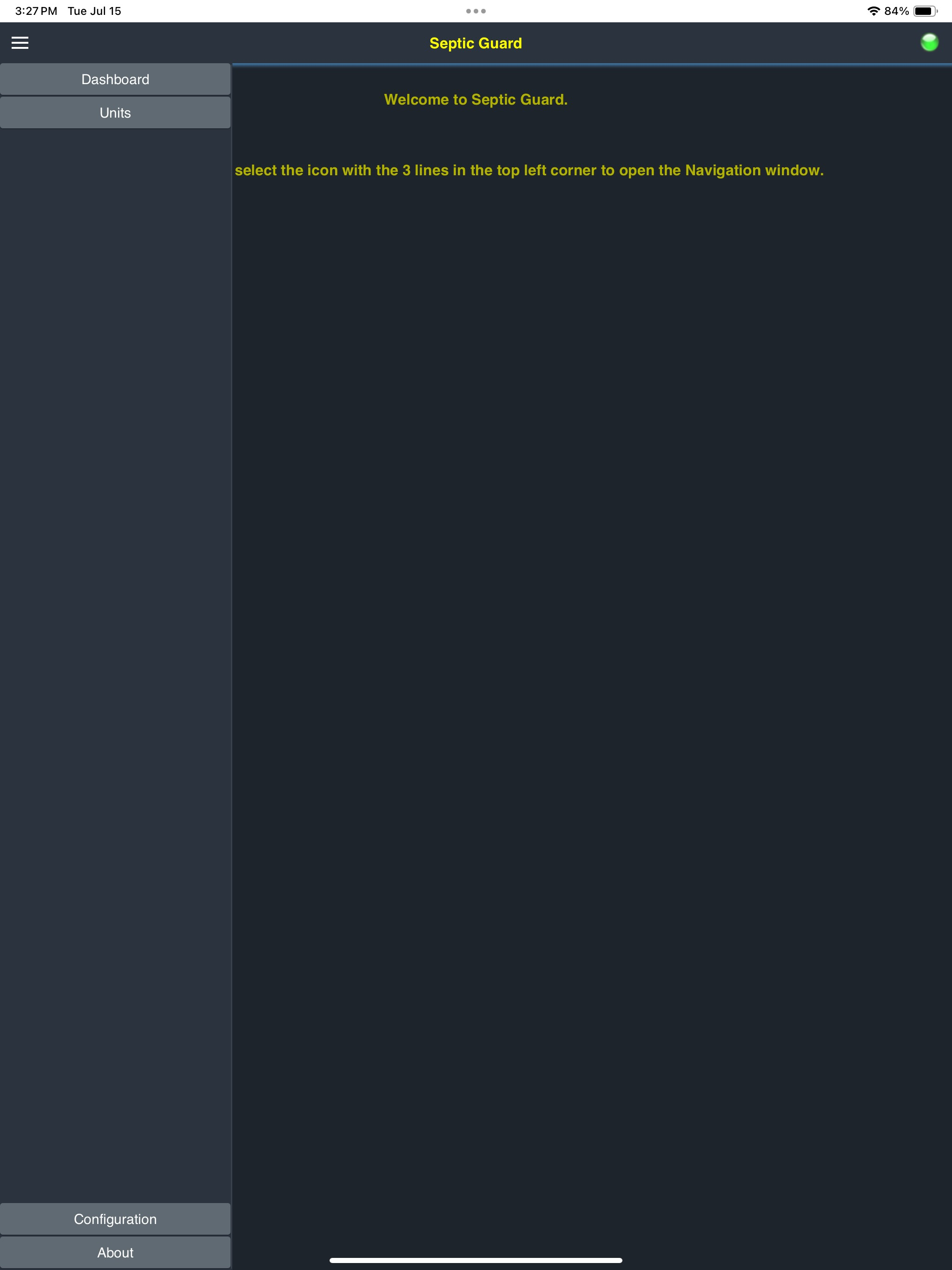 Septic Guard Client