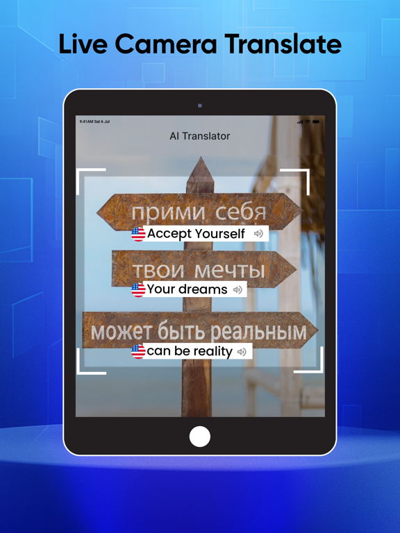 Ai - All Language Translator iPad screenshot 5 - Productivity app