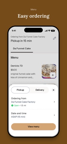 Da Funnel Cake Factory iPhone screenshot
