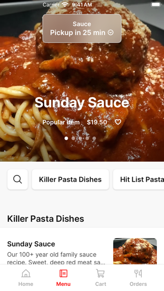 Sauce To Go iPhone screenshot 2 - Food & Drink app