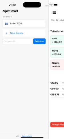 SplitSmart screenshot