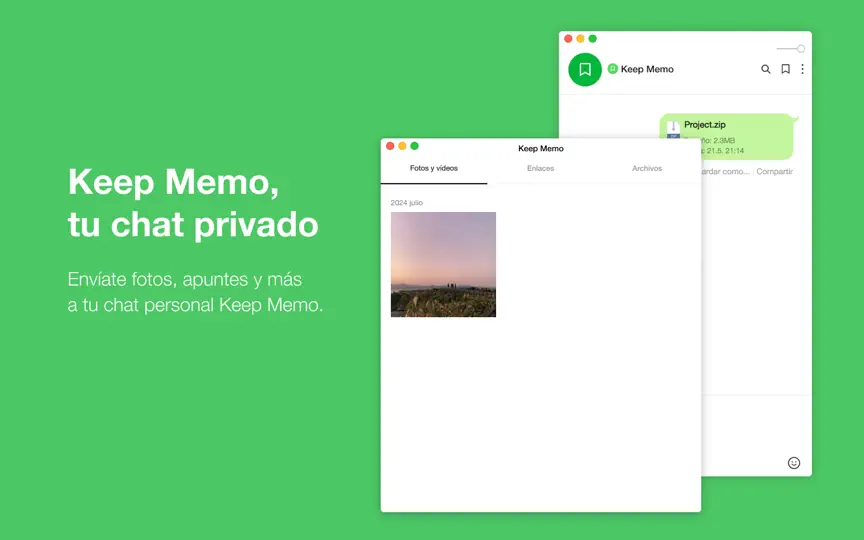 Captura de pantalla de LINE en iPhone 7