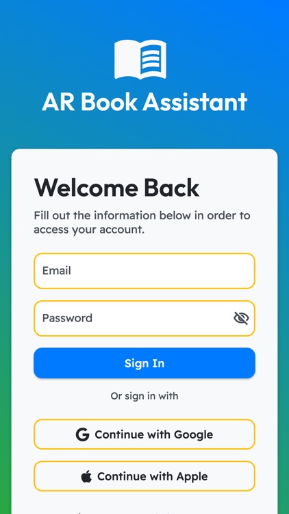 AR Book Assistant