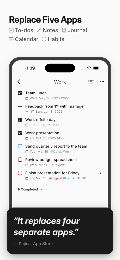 Bullet: Journal, Daily Planner screenshot 2