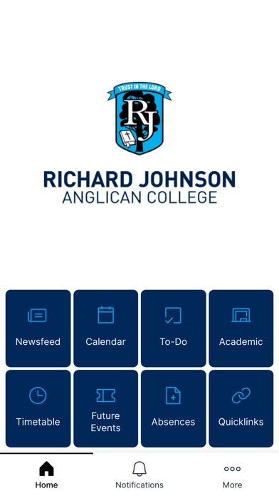 Richard Johnson Anglican iPhone screenshot
