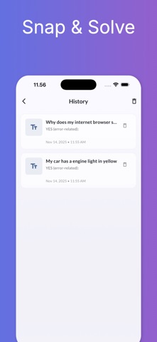 Error Decoder AI iPhone screenshot