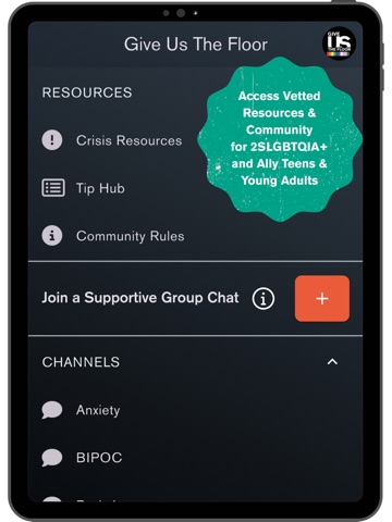 Give Us The Floor: Group Chat ipad screenshot 4