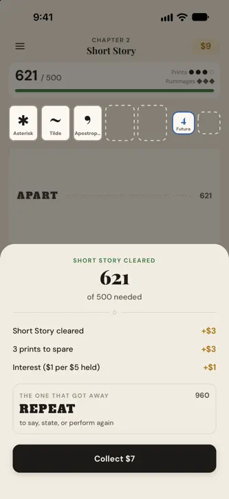 Out of Sorts: Word Roguelike screenshot 2