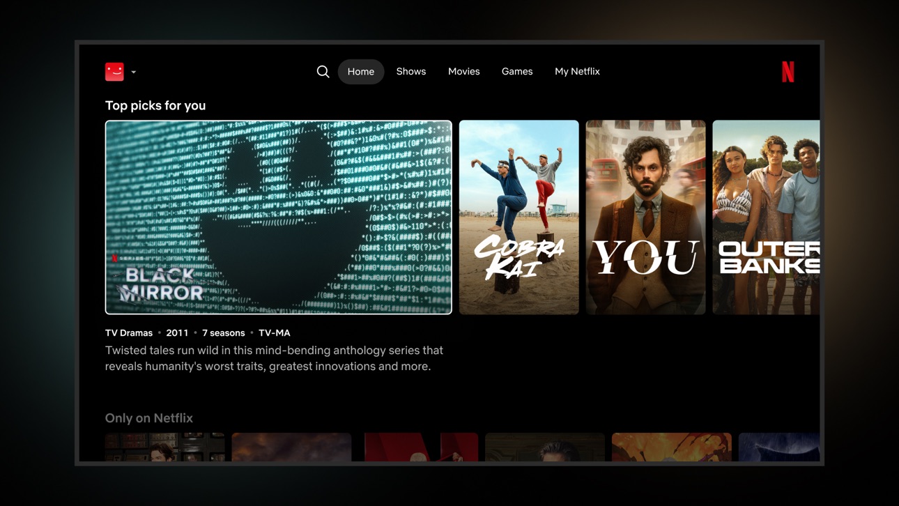 Apple TV screenshot
