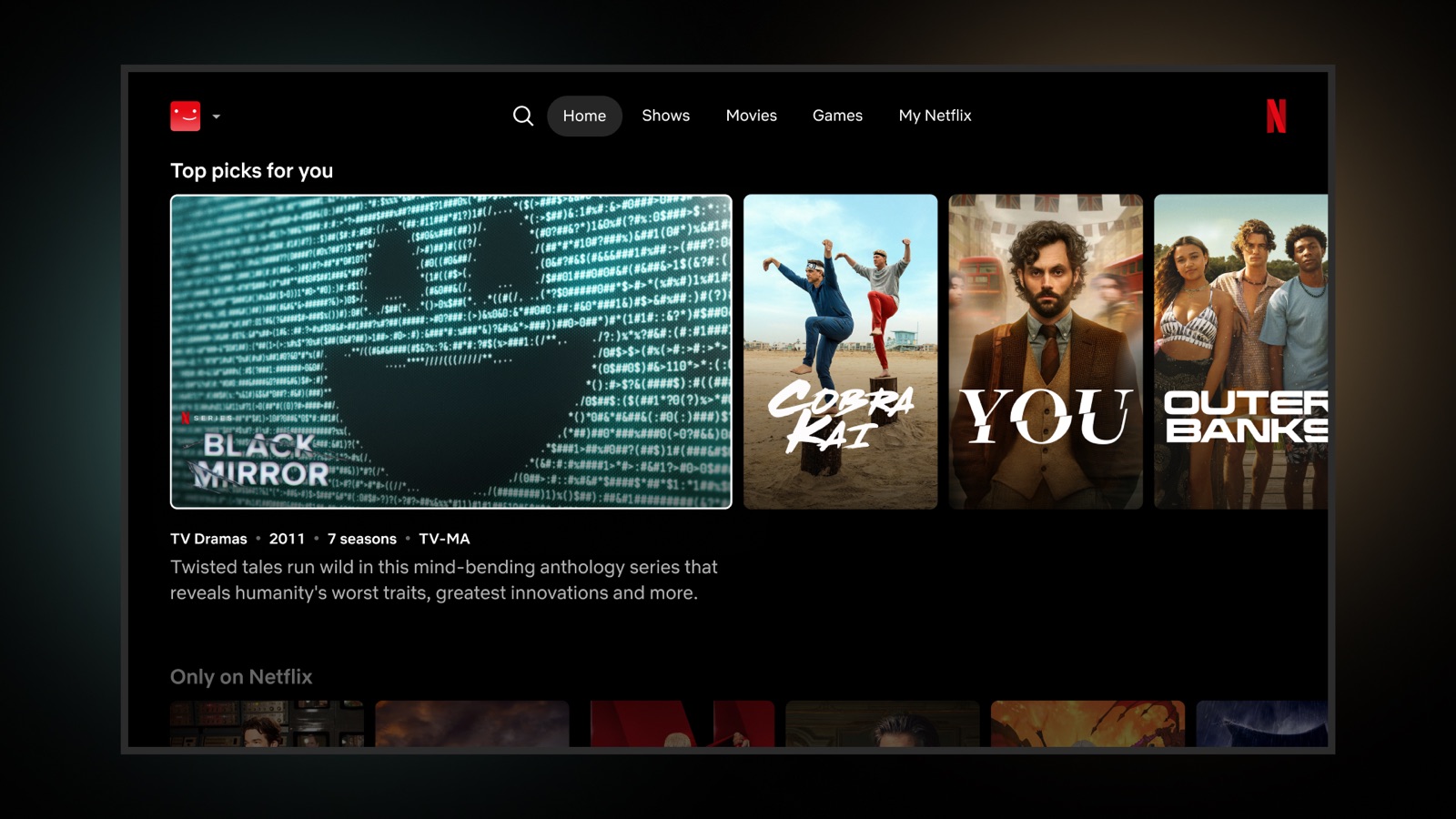 Netflix apple_tv screenshot 2