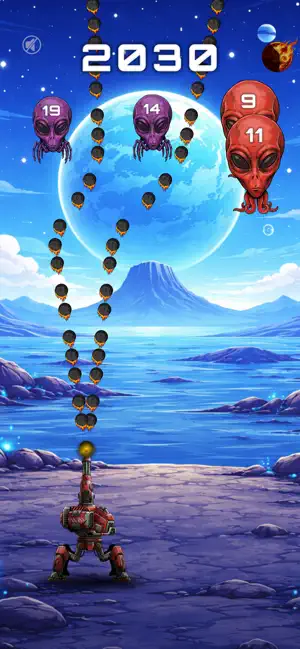 Alien Invasion Cannon Shooter screenshot 2