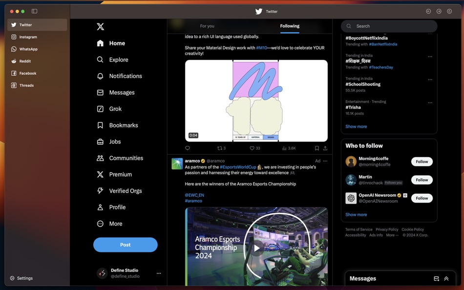 #1. Socialize Up - All in One (macOS) Podle: Shyam Sharma