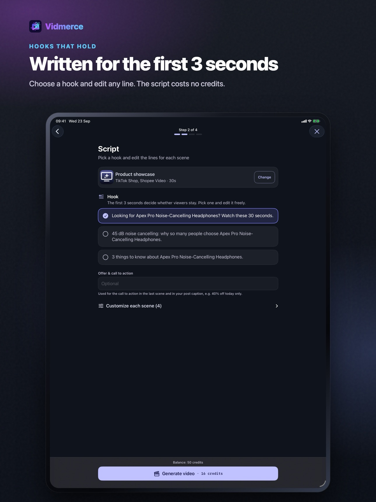 Screenshot 12 of Vidmerce AI: Product Video Ads