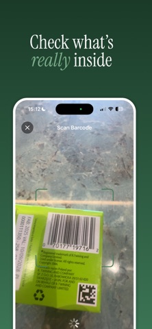Pea Clean Eating Scanner Screenshot 3 of 6