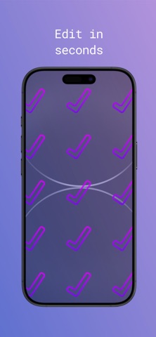 Watermarkio: Logo & Text Stamp iPhone screenshot
