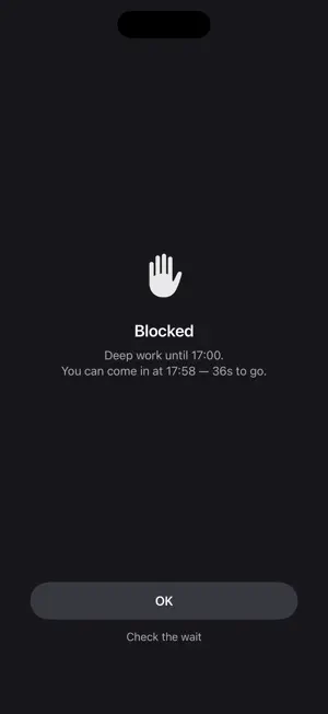 Hardstop: App Blocker & Limits screenshot 2