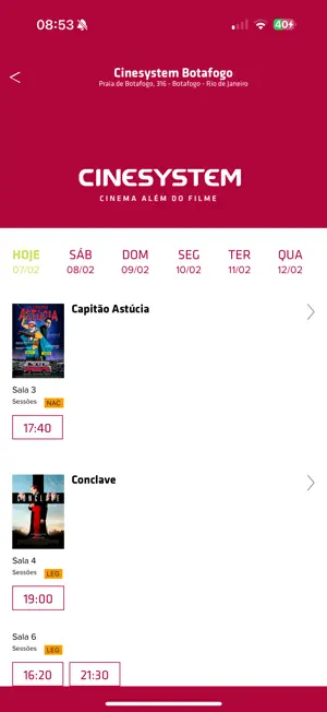 CSY - Cinesystem Cinemas screenshot 4