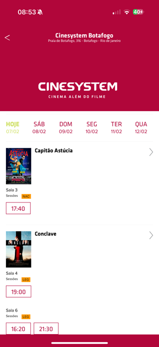 CSY - Cinesystem Cinemas Screenshot 4 of 6