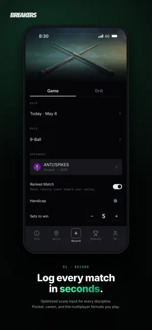 BREAKERS - Billiard Community screenshot 1