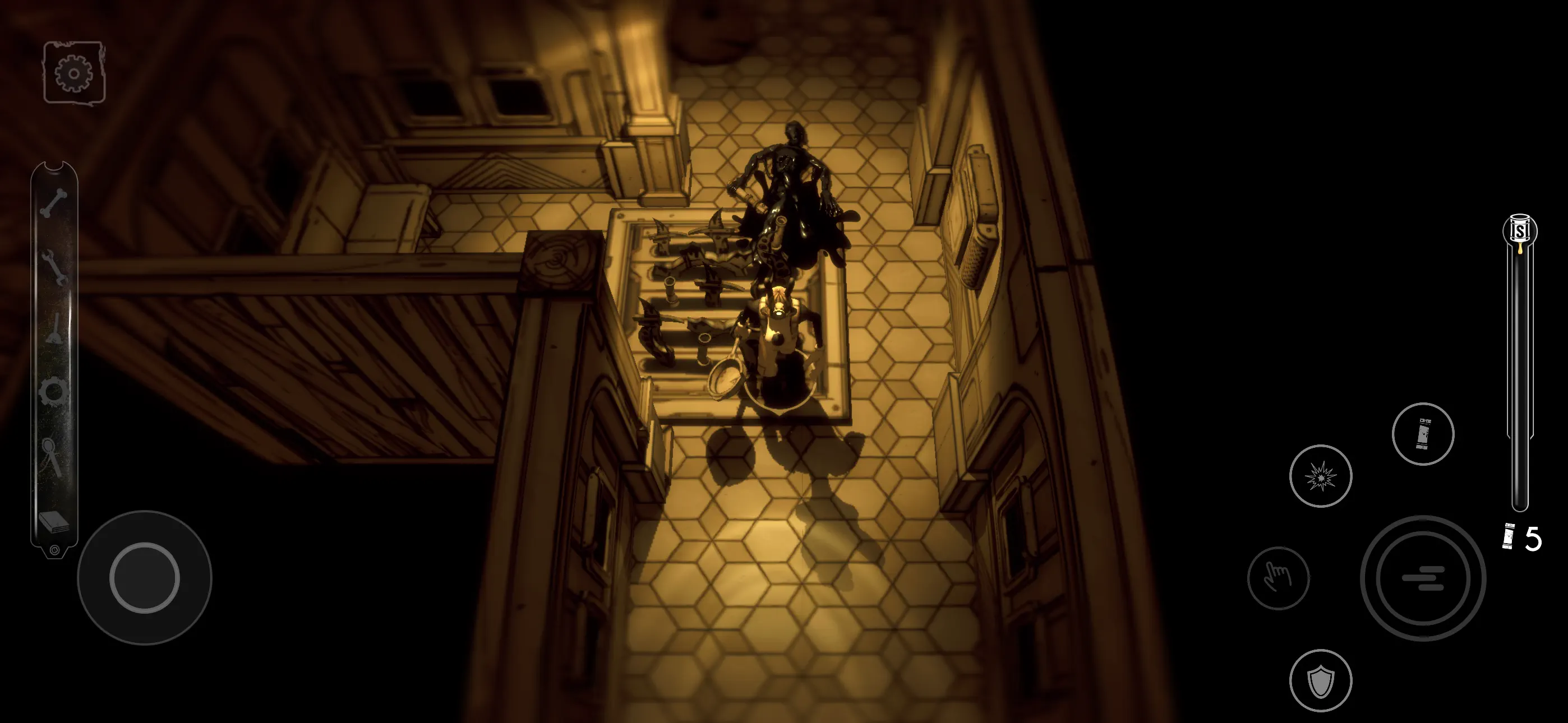 #5. Bendy: Lone Wolf (iOS) By: Joey Drew Studios Inc.