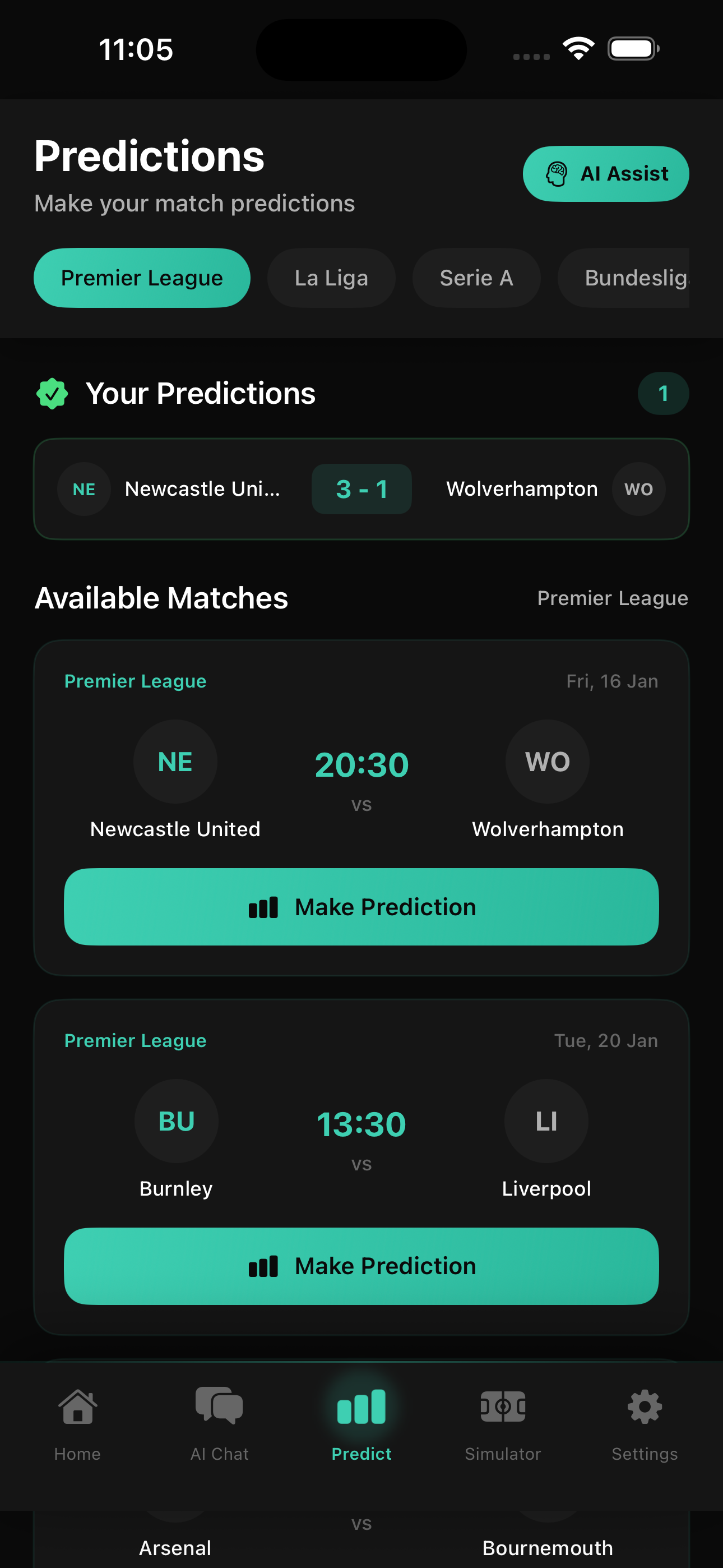 CeSport AI Football Mate screenshot 4
