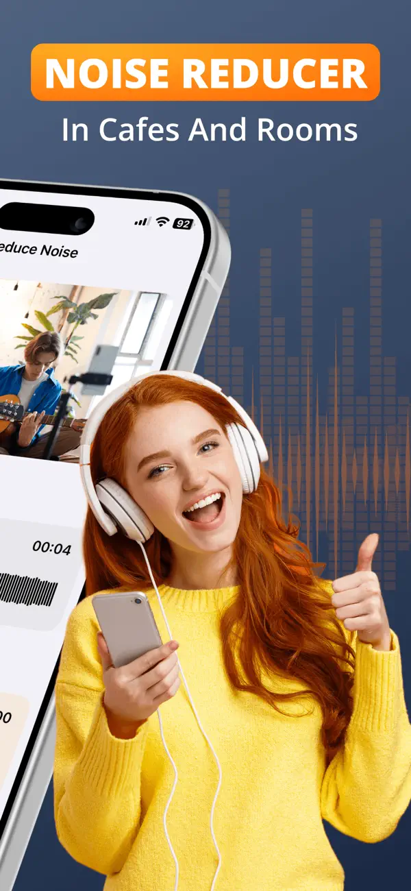 Screenshot #2 pour Noise Reducer: Clean Sound
