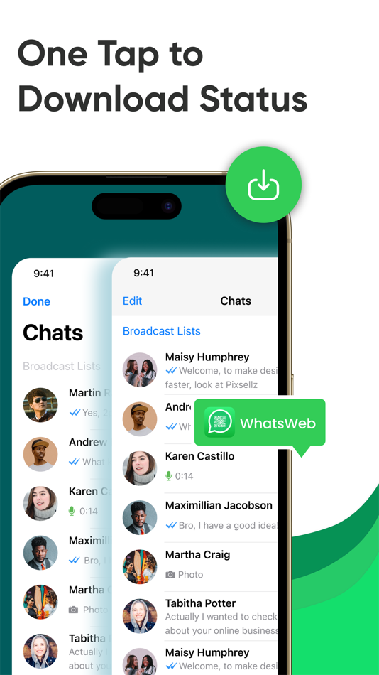 #2. Status Saver : whatsplus (iOS) 由: Amina Elhouch