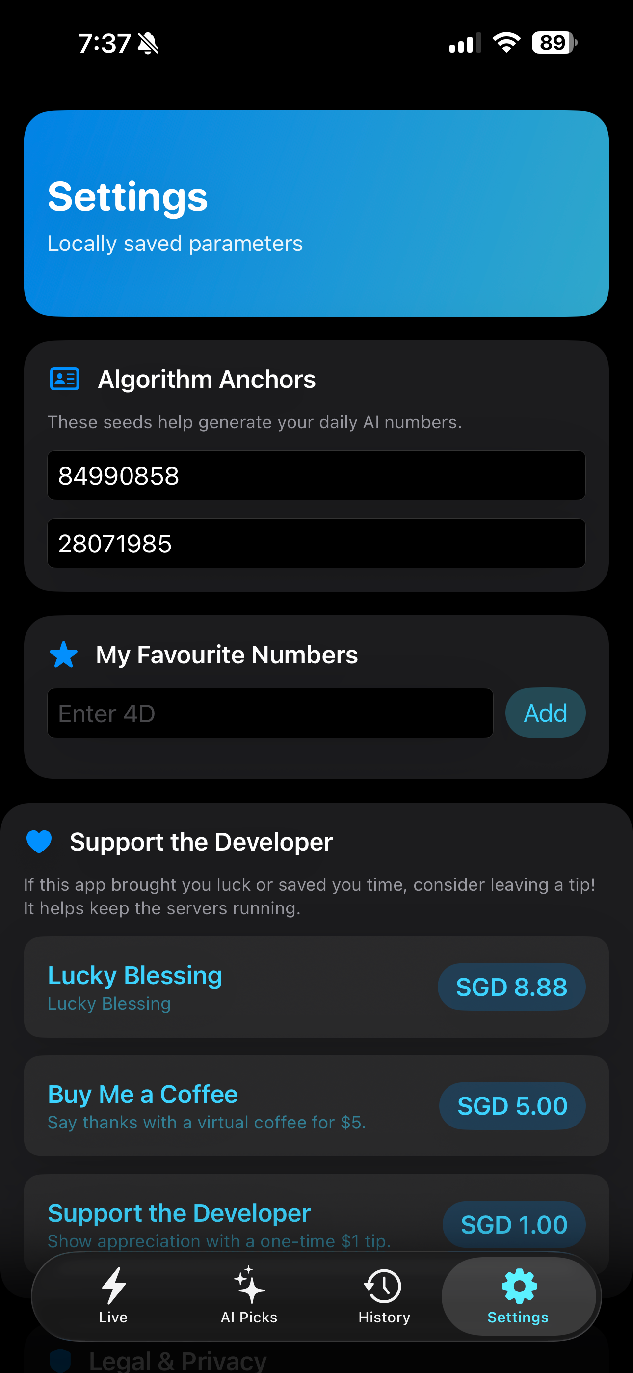 SG 4D+: Live Results & Oracle screenshot 4