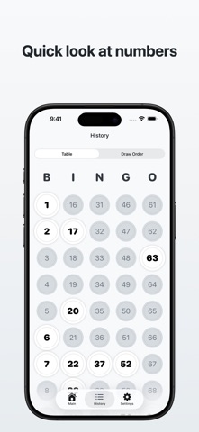Bingo machine: Simple design Screenshot 2 of 6