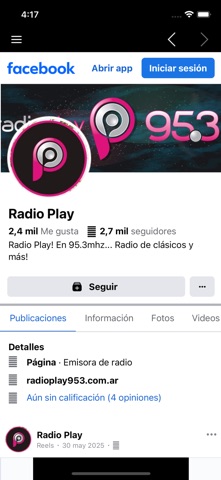 Radio Play 95.3 iPhone screenshot