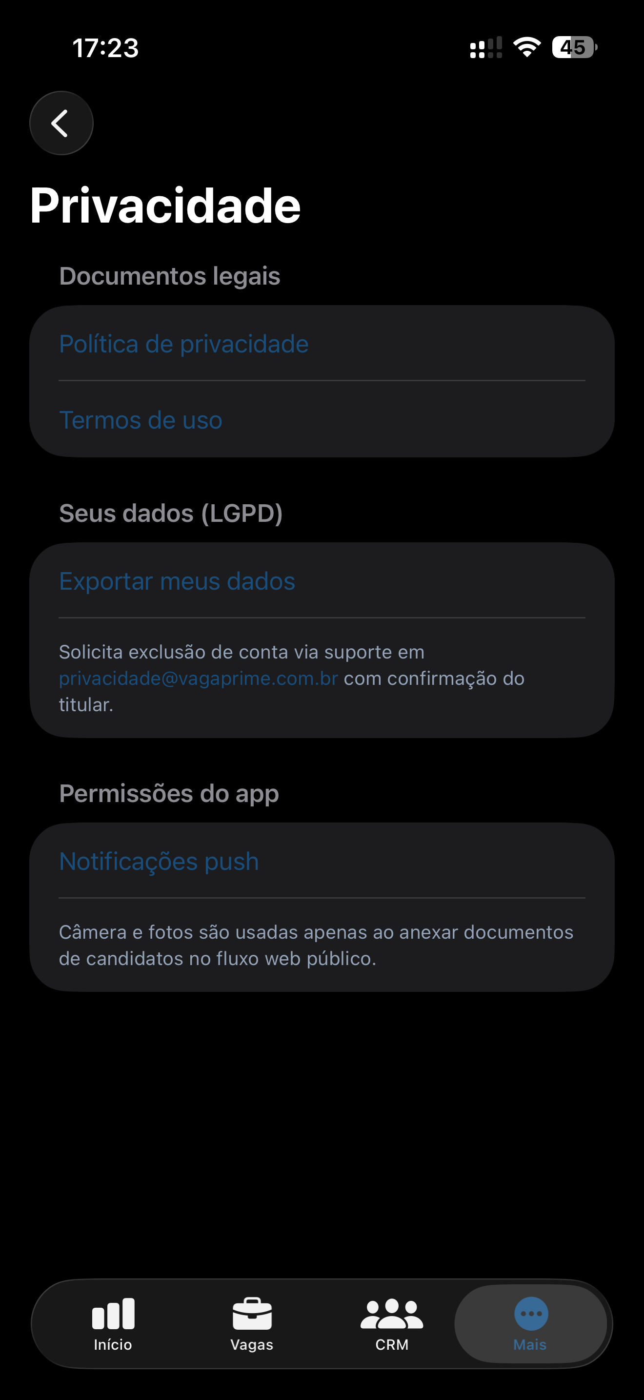 VagaPrime screenshot 4