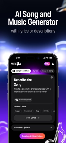 Vibella: AI Music & Song Maker screenshot