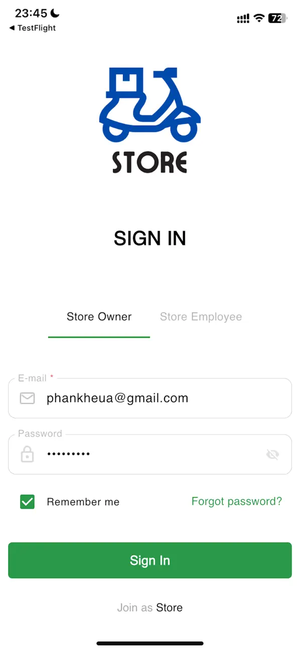 Screenshot #1 pour Bento Delivery Store