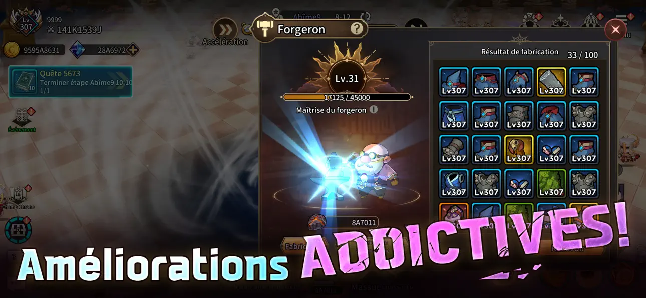 [Reinforced Wooden Stick Lv99] 99강화 나무몽둥이 : 키우기 iOS Mod IPA screenshot 1 - iOS game interface
