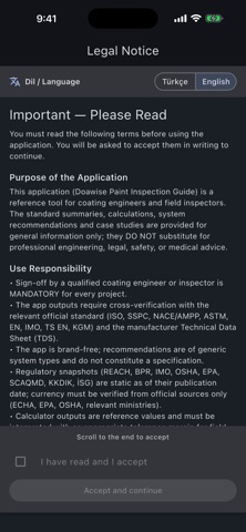 Doawise Coating Insp. Guide Screenshot 1 of 6