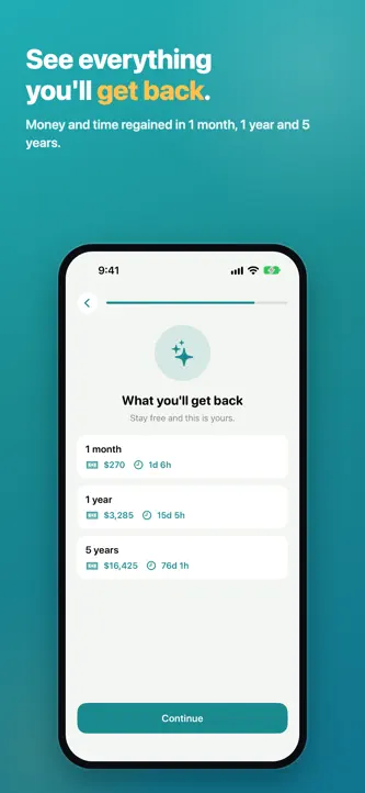 Quit Smoking & Sober Tracker screenshot 2
