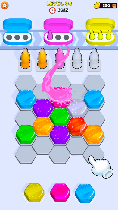 Hexa Jelly - ASMR Merge Master Screenshot